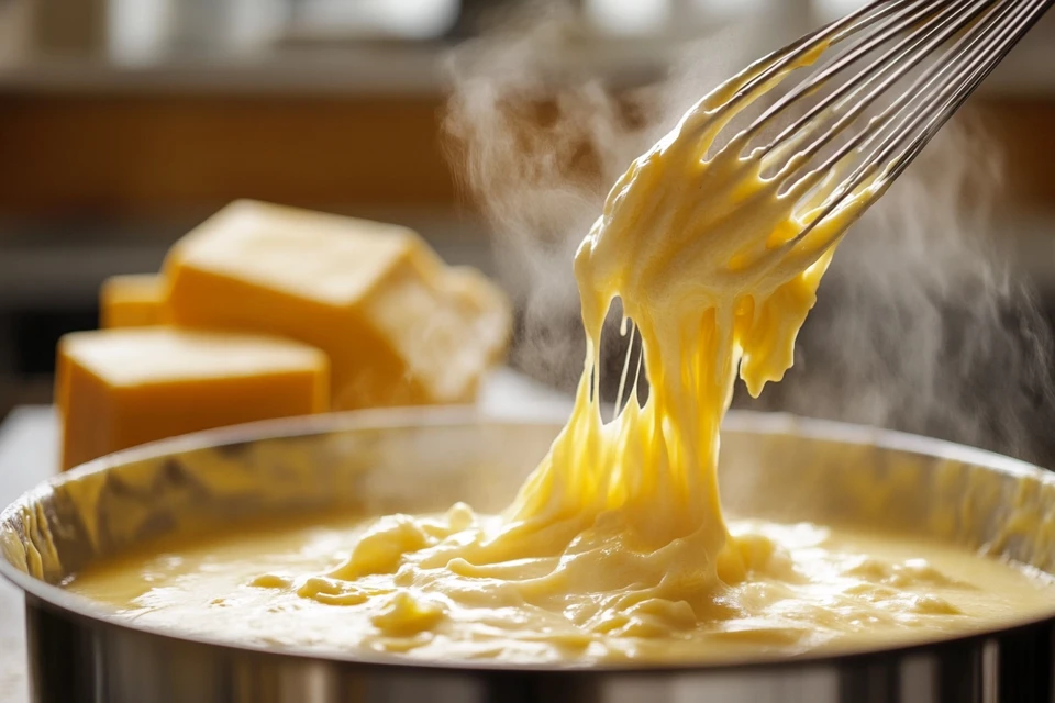 What is the trick to keeping mac and cheese creamy?