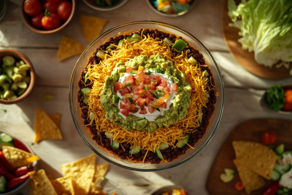 Easy Taco Dip Recipe