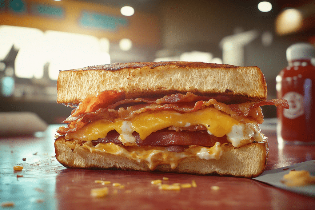 What Is Burger King's New Breakfast Sandwich? 2 What is Burger King's new breakfast sandwich?