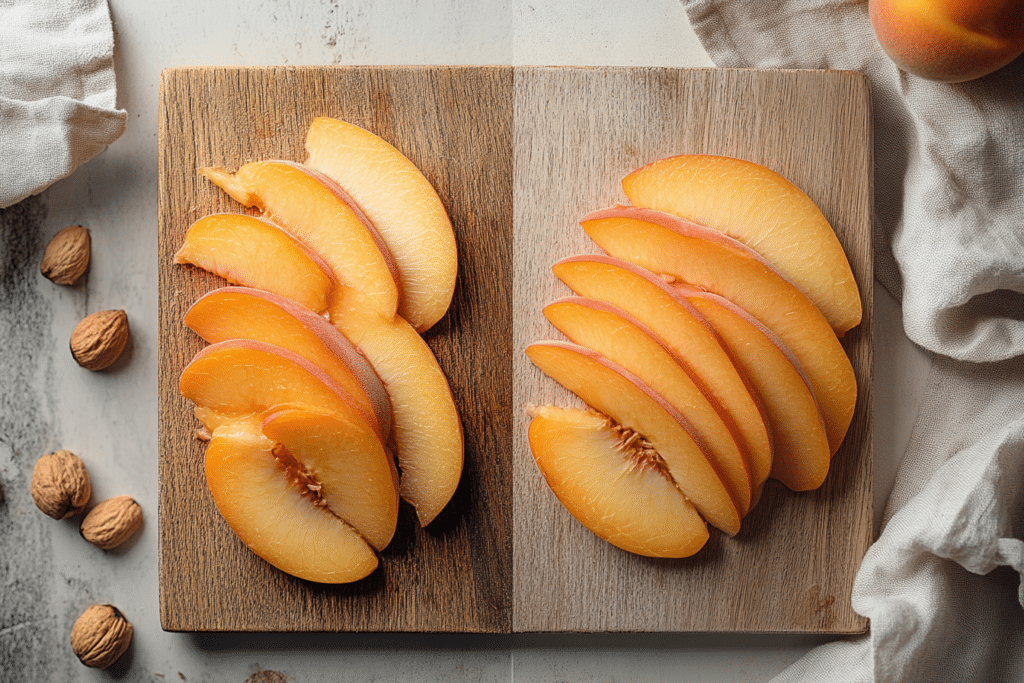 What Happens If You Don't Peel Peaches For Cobbler? 1 u3599338823 Style Photorealistic Food A side by side comparis 0acea74a 1a0e 4df7 9c76 27d10cbd524e 3