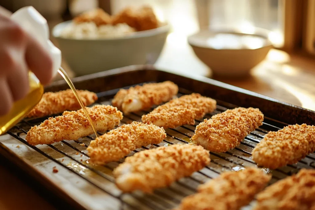 Baked Chicken Tenders Recipe – Easy  Homemade Strips