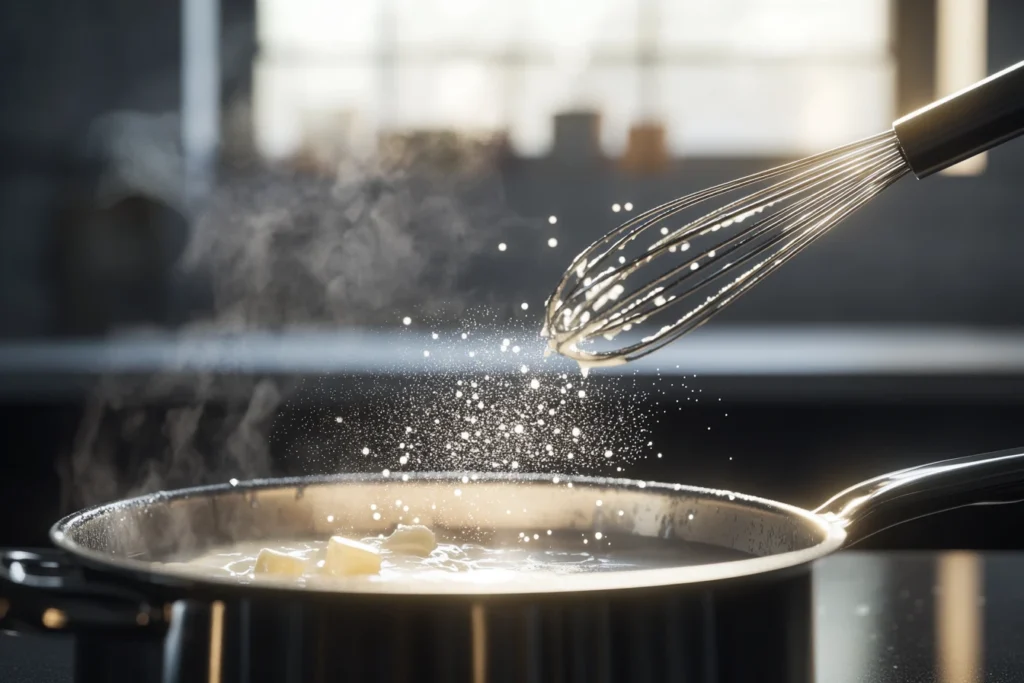 Homemade White Gravy: Preparation