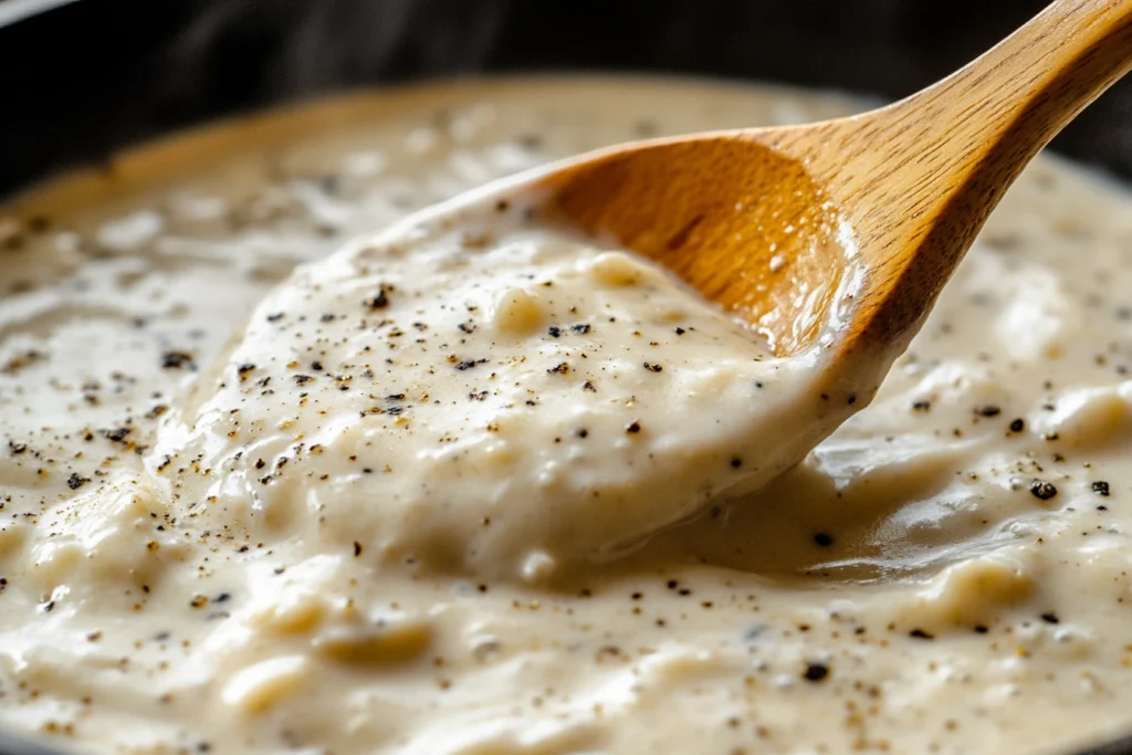 Homemade White Gravy