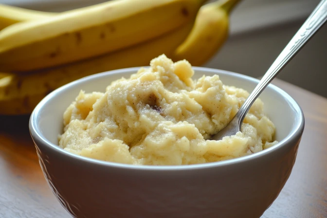 4 Ingredient Banana Bread: Mixing the Batter_The Simple Process