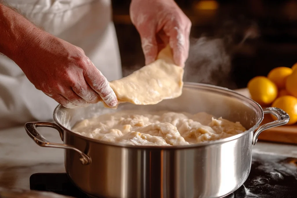 Southern Homemade Chicken and Dumplings