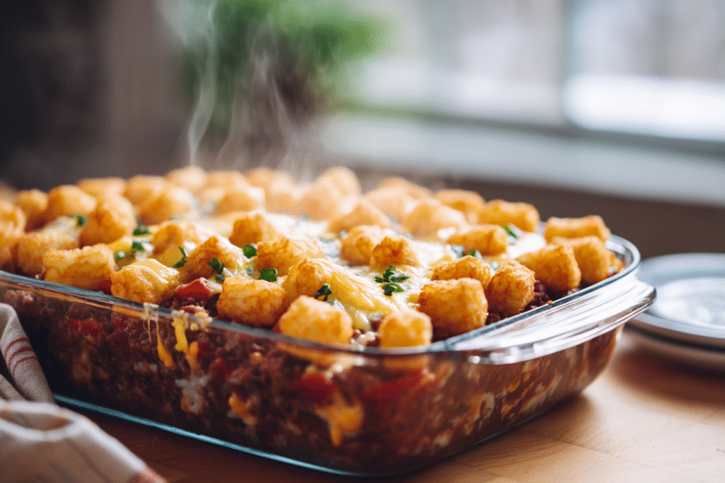 Ground Beef Hobo Casserole: Classic, Cheesy, and Easy to Make 7 Assembling ground beef hobo casserole